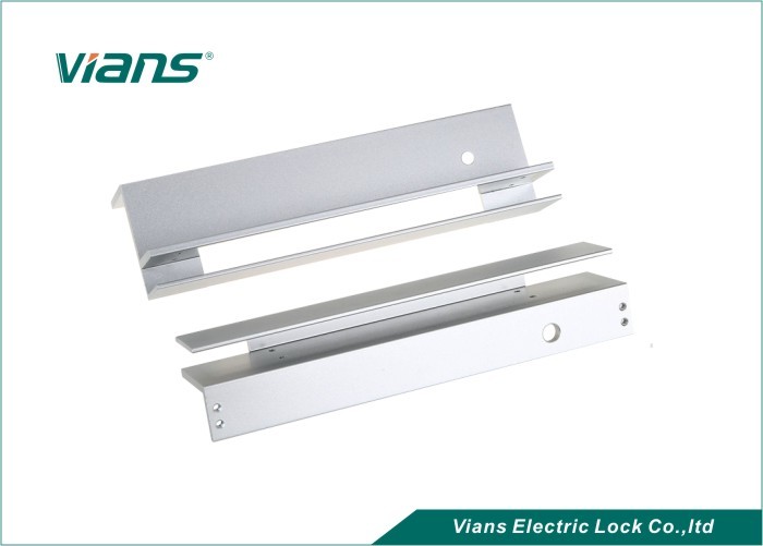 Stainless Steel F Shape Magnetic Lock Brackets for Frameless Glass Door