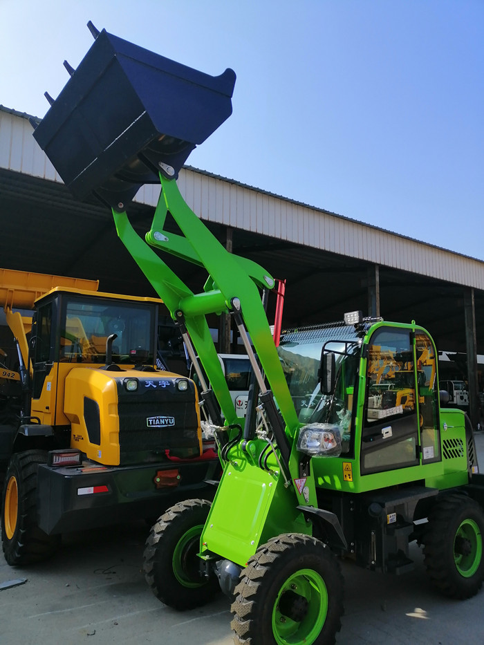 910 compact loader easy operation factory price 0.5ton wheel loader for sale