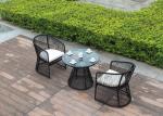 Leisure Aluminium PE Rattan Outdoor Garden wicker chair patio Backyard table and