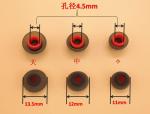 Soft Customed Bowl Shape Silicone Earphone Cover For Computer Accessory