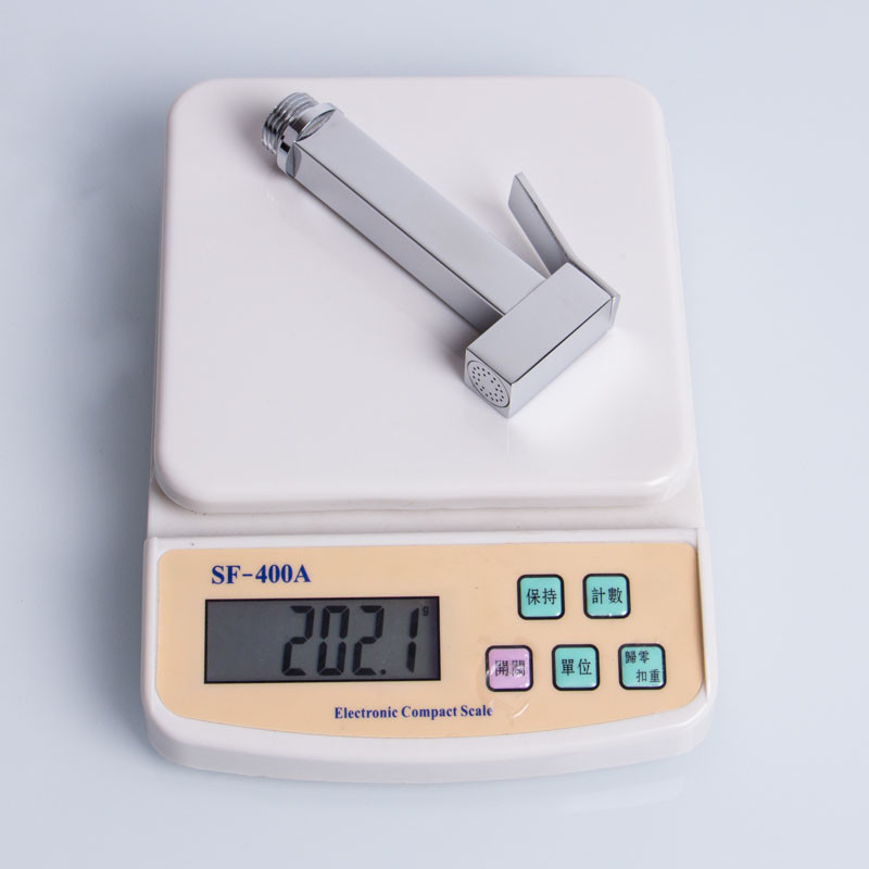 Chrome Plated 202g T-Adapter Bidet Shattaf For Garden