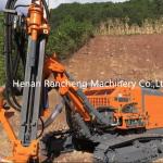 20m Hydraulic DTH Blasthole Hole Drilling Rig 162KW Yuchai 6800KG
