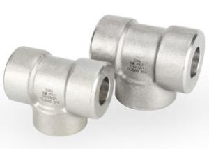 China ASME B16.11 2000# 3000# 6000# 9000# Socket Weld Tee Stainless Steel 304/304L 316/316L on sale