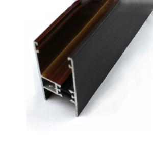 Quality Wood Grain / Wood Finish Aluminium Profiles Home Furniture Accessories wholesale