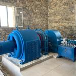 Turgo Type High Head Water Turbine Generators Simple Compact Structure