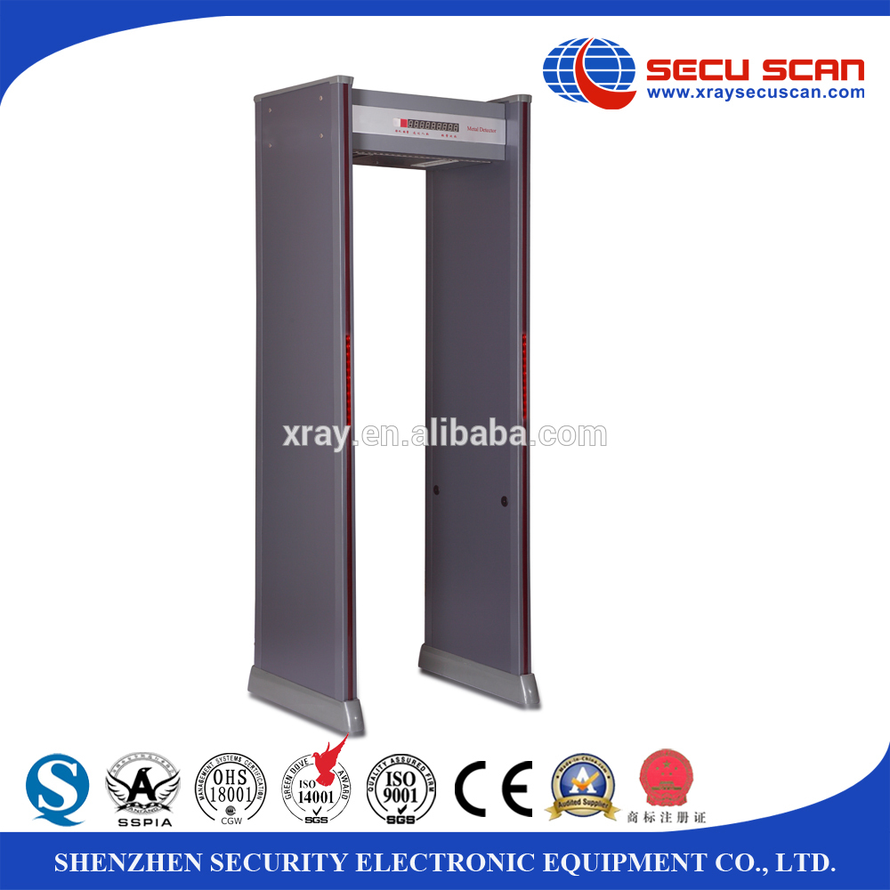 33 Zones Metal Detector Door By Wifi To Connect PC / Airport Door Frame Metal Detector