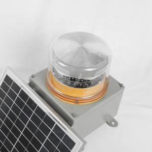 Quality Red LED Aviation Obstruction Light 20 - 40 Times / Min For High Rise Building wholesale