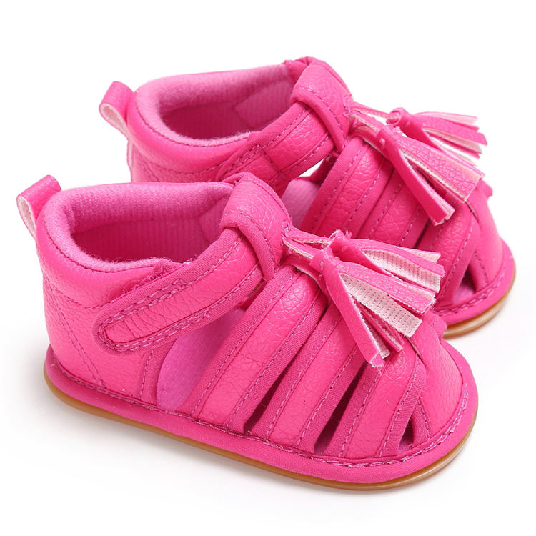Rubber sole Summer infant Sandals Tassel Outdoor Casual baby sandals