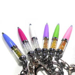 Quality OEM Black Ink Metal Crystal Pen Laser Engraved Logo For Office wholesale