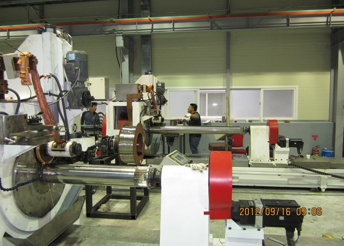 200KVA Stainless Steel Wire Screen Welding Machine Mitsubishi Control System