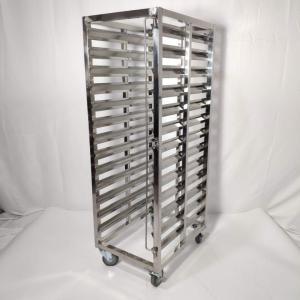 Quality Kitchen Equipment Stainless Steel Tray Trolley Food 40*60 Baking Oven Trays Trolley wholesale