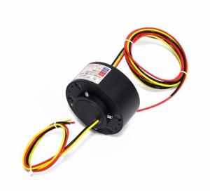 Quality Durable Industrial Slip Ring , Continuous Transmission Signal Compact Slip Ring wholesale