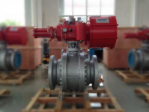 Quality Trunnion Mounted Motorized Valve Actuator / Scotch Yoke Type Pneumatic Actuator wholesale
