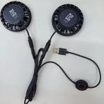 KC Small Fan Jacket Cooling Fan Super Slim Thickness 25mm for pants