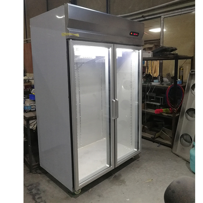 1000L Upright Commercial Stainless Steel Refrigerator Freezer