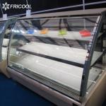 High quality cake display chiller pastry showcase fridge for bakery equipment