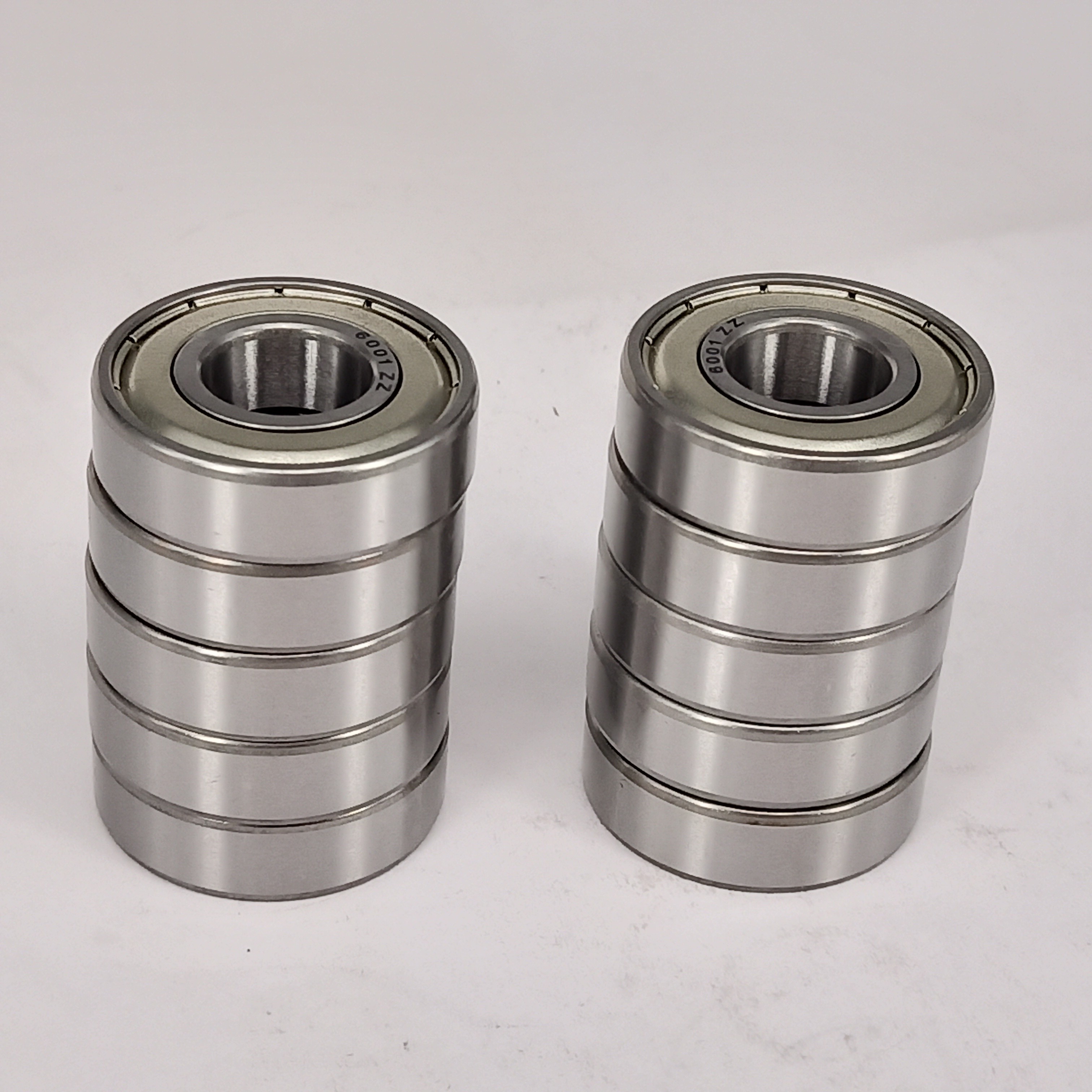 Durable 8mm Steel Ball Bearings / 6001 2RS Bearing For Machine Roller Skate