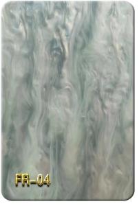 Quality Acrylic Decoration 1220x2440mm 1/8'' Pearl Marble Acrylic Sheet wholesale