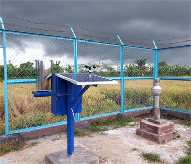 BGT WS-601 Tipping Bucket Rain Gauges and Detectors 4.1kg -10C-50C with Long Lifespan