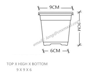 20 Gallon Plastic Nursery Pot High Intensity Polypropylene Plant Propagation Pots