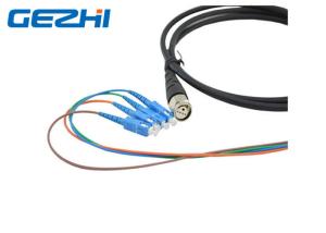 Quality 4 Cores Fiber Optic Patch Cord LC Waterproof wholesale