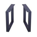 Powder Coated Rustic Decory Square Tube Table Legs for Heavy Duty Metal Dining