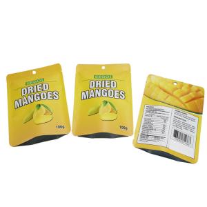 Quality Dried Fruit Packet Foil Resealable Snack Packaging Bags wholesale