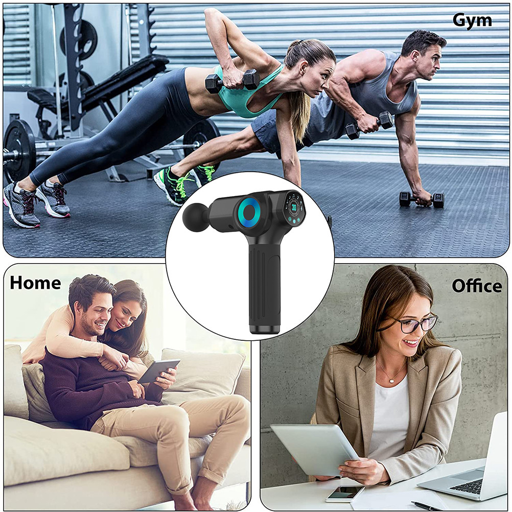 2500mAh Brushless Cordless Handheld Muscle Massager High Torque Muscle Recovery