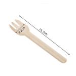 Bulk Eco Disposable Sugarcane Compostable Cutlery Tableware 16CM