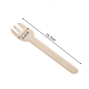 Quality Bulk Eco Disposable Sugarcane Compostable Cutlery Tableware 16CM wholesale