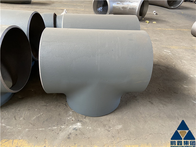 Low Alloy A234 WP91 Pipe Tee Fittings , T Connector Plumbing ASME B16.9