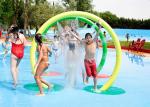 Steel Frame Kids Water Playground , Water Play Equipment Water Fountain