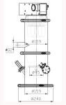GMP 300kg H Medical Powder Vacuum Feeding Machine Auxiliary Equipment