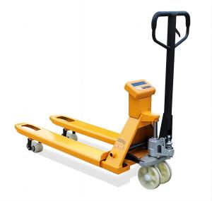 Quality Waterproof Electronic Hand Wighting Pallet Jack Hydraulic Electric Pallet Truck With Scale Simple Electric Forklift wholesale