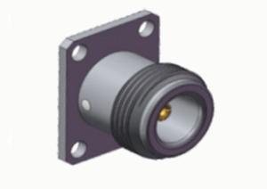 Quality N Type Female Flange Hole Mount RF Coaxial Connector wholesale