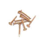 Plain 40mm Copper Clout Nails , Solid Copper Roofing / Slating Nails