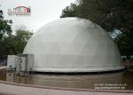 14m diameter Garden Steel Geodesic Dome Tents / Metal Geodesic Dome Greenhouse