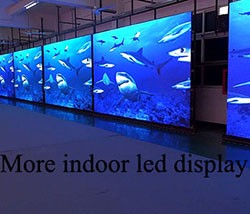 multi-color 6 digit 7 segment digital led clock display screen