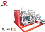 Firefighting Skid Pump Units Proportioning System Flow Rate 12-48L/S 304 SS