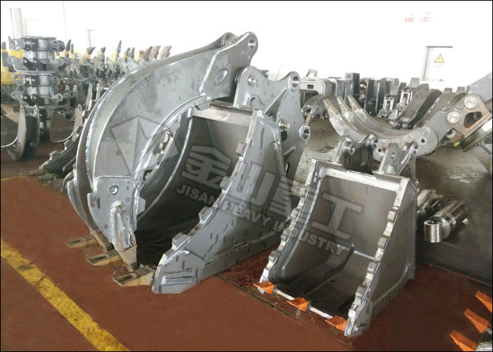 Hydraulic Thumb Excavator Grab Bucket , Backhoe Clamp Bucket Suit Komatsu PC45 PC50 PC60