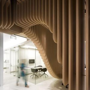 Quality Indoor Aluminium Suspended Ceiling Tiles Solid Wood Printed Wall Covering Tiles wholesale