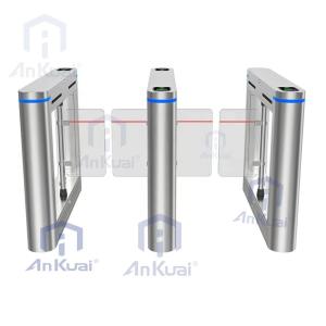 Quality Rotatable Security Barrier Turnstile -600~650mm Lane Width -20℃~+70℃ Working Temperature wholesale