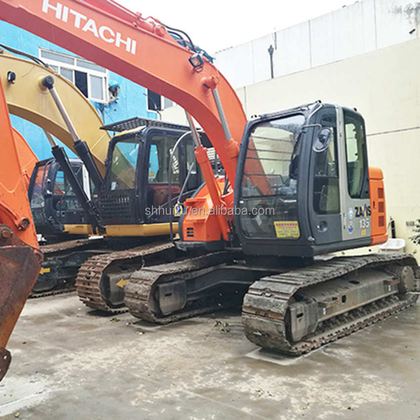 Hitachi 135 second-hand 13.2 ton excavator is on sale/Hitachi 135 used excavator