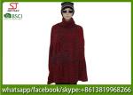 410g 110*110cm 100%Acrylic Knitting Mixed Yarn waistcoat poncho factory keep