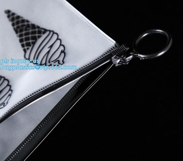 k bag with slider, underwear plastic bag with slider k, Slider Closure Zip PVC Pack Bag for Tower Clothing P