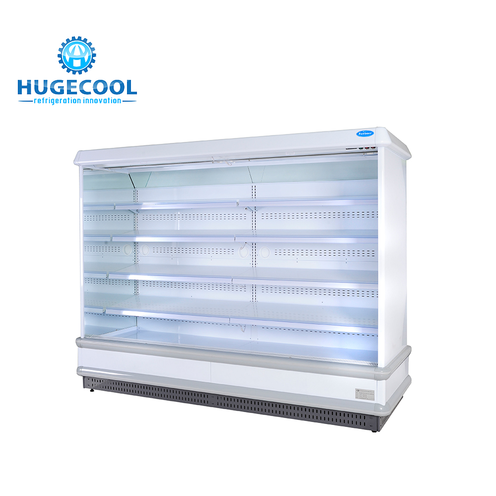 R404a Supermarket Multideck Display Fridge Electric Defrost For Commercial