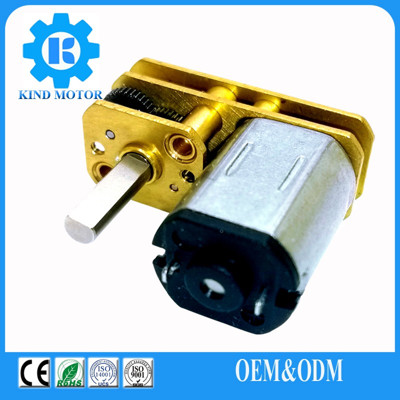 Ga12-n20 6v 12v 1:10 to 1: 1000 ratio small n20 micro dc gear motor for robot