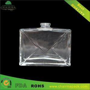 Quality 52ml Square embossed Perfume Bottles wholesale