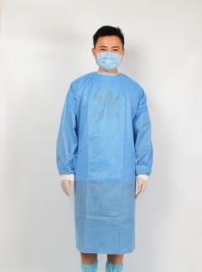 Quality SMS Disposable Protective Gown Surgical Coverall S-5XL Size wholesale
