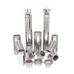 Fireplace 6 Inch Insulated Chimney Pipe Long Lasting Residential Appliances